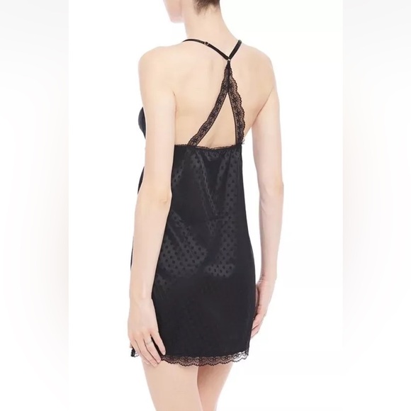 STELLA MCCARTNEY***Black Camelia Nightgown Chemise***Sm., Med. $428 - Picture 4 of 4